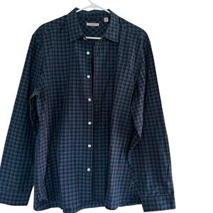 Burberry Brit men’s plaid long sleeve shirt
